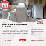 Today we helped a family move their 2BHK from the 5th floor in KPHB