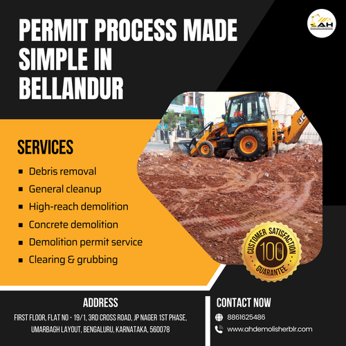 Handled a demolition permit with ease for our client