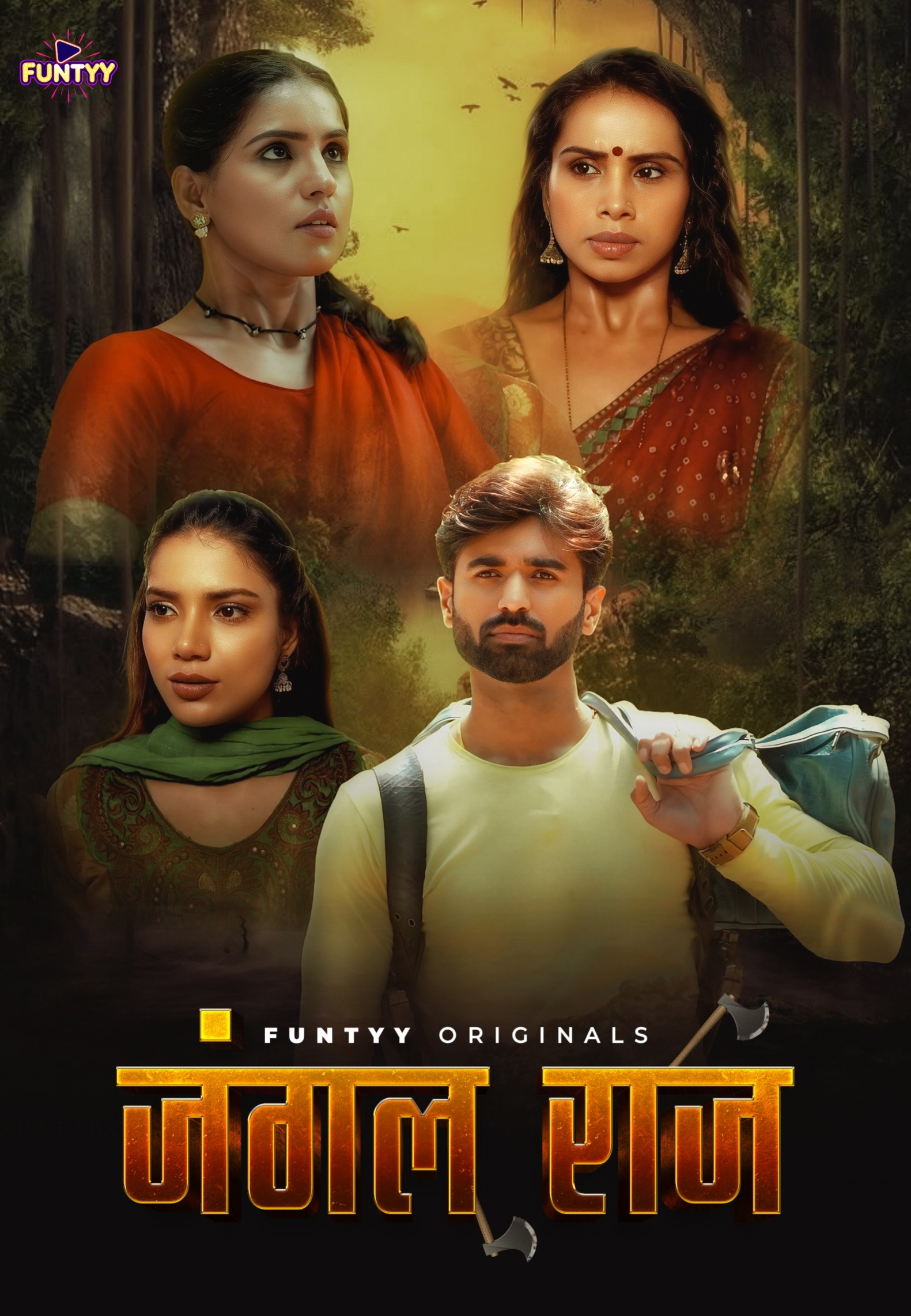 Jungle Raj (2025) S01E01T02 Hindi Funtyy Hot Series 1080p Watch Online