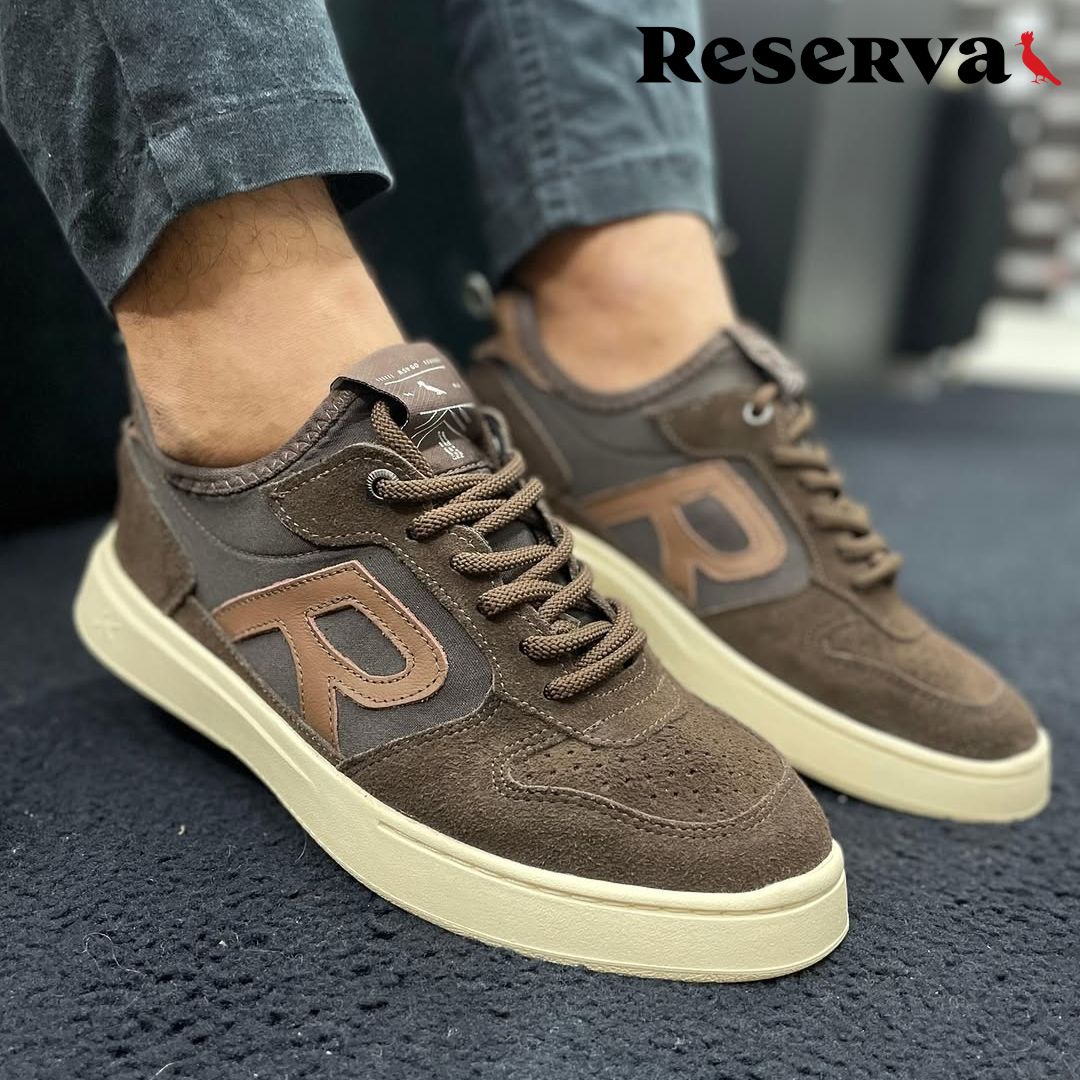 Tênis Type-r Neo Masculino Marrom Preto Estilo Confortável