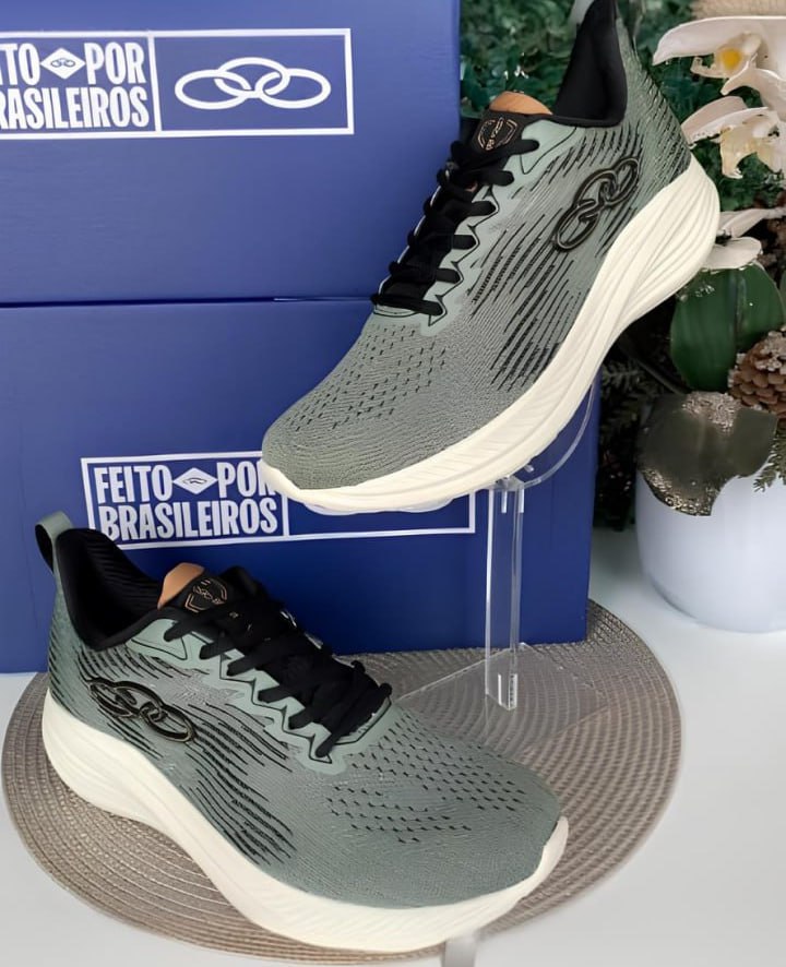 Tênis Olympikus Marte Masculino – Verde Militar