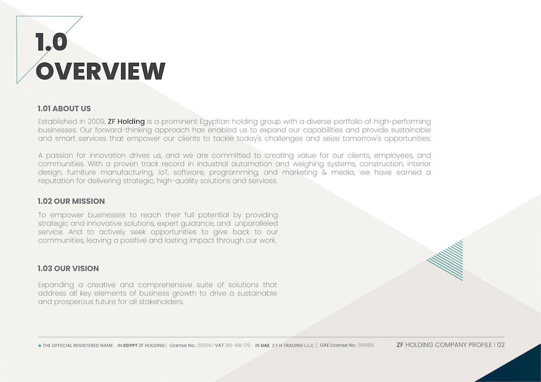 ZF Holding Profile Page 4