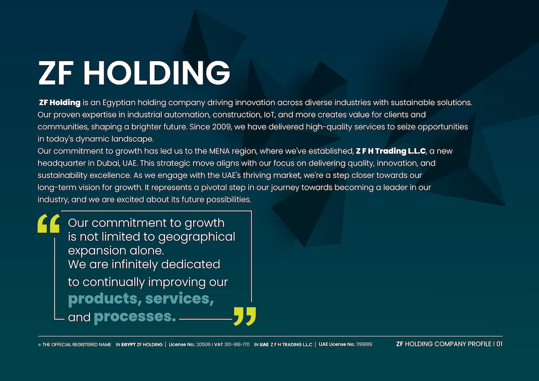 ZF Holding Profile Page 3