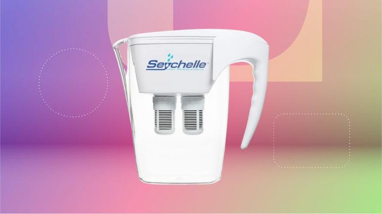 None Seychelle pH20 Alkaline Water Filter Pitcher