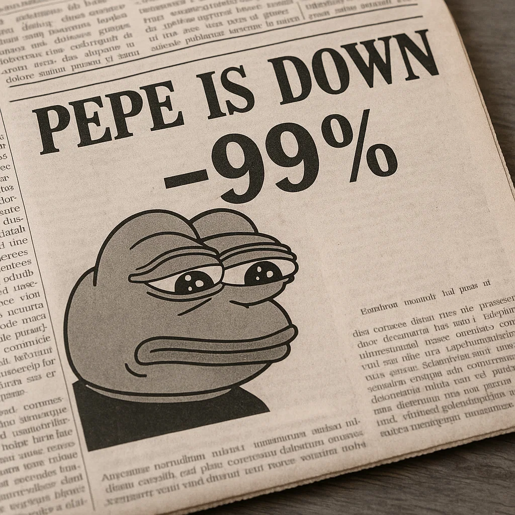 Pepe Token Crash