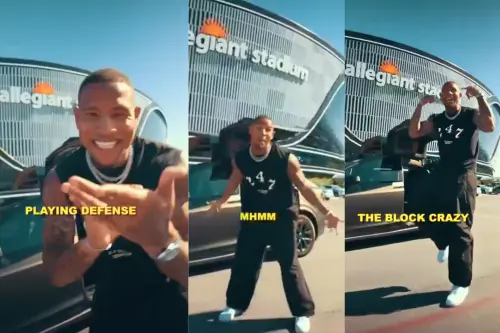 Former NFL star Darren Waller released a new song ‘Top Play’ and it is going viral.webp