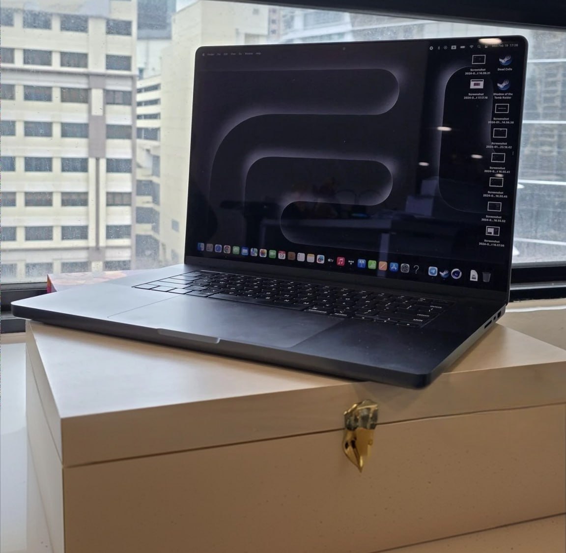 Notebook Macbook Apple Pro 14″ M4 16GB RAM SSD 512GB Preto Espacial