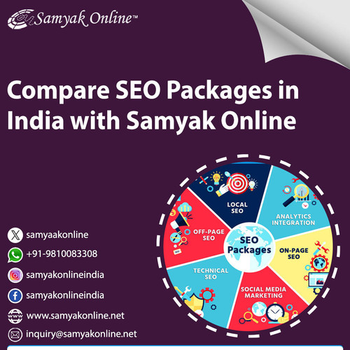 compare seo packages in india with samyak online