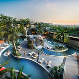 09 GRAND SOLAIRE NOBLE EXTERIOR GARDEN AND POOL 01 01 DAY Draft 04