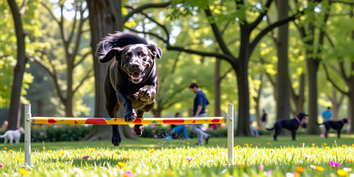 A high energy scene featuring the bounciest dog imaginable a joyful and vivacious Labrador Retrieve.jpg