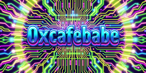  A captivating digital artwork showcasing the hexadecimal number 0xcafebabe as its focal point The d.jpg