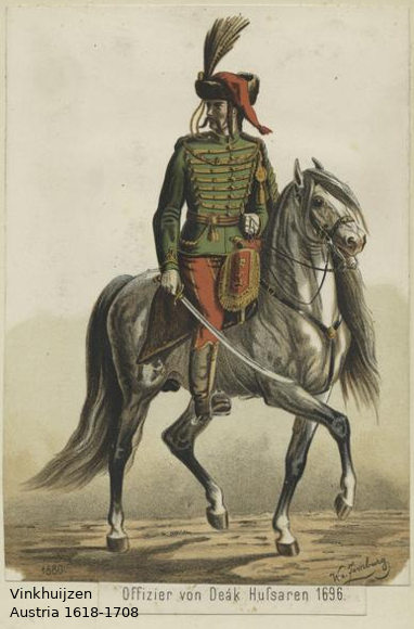 078 Austria 1618 1708 Officier von Deák Hussaren 1696 [68]580.jpg