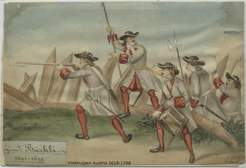 083 Austria 1618 1708 Regiment Bürkli. 1691 1699 580.jpg
