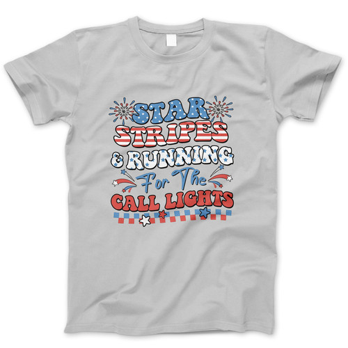 Photograph of four blank t-shirts greys beige and army green. Clipping path included. Ready for your.jpg