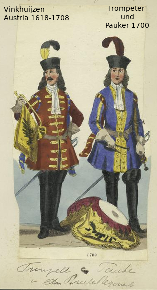 090 Austria 1618 1708 Trompeter und Pauker 1700 [77]580.jpg