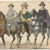 087 Austria 1618 1708 Three mounted officers 1625 580