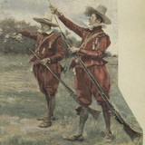 092 Austria 1618 1708Two riflemen 1640's [7]580