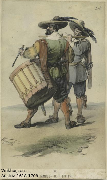 086 Austria 1618 1708 Tambour und Pfeiffer 1650 [24]580.jpg