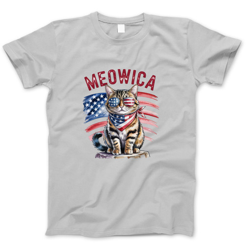 Photograph of four blank t-shirts greys beige and army green. Clipping path included. Ready for your.jpg