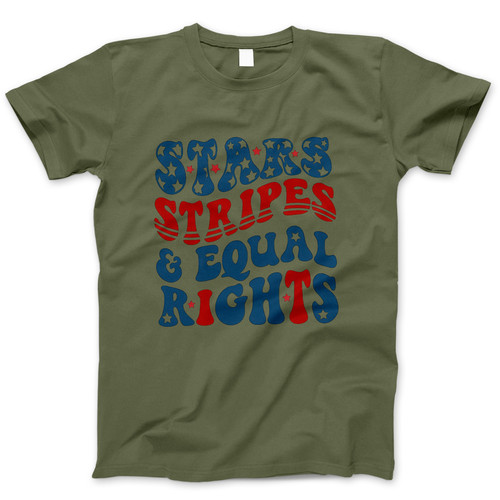 Photograph of four blank t-shirts greys beige and army green. Clipping path included. Ready for your.jpg