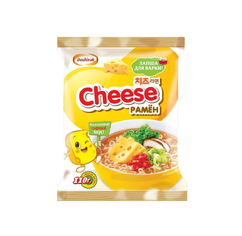 4607065580728 РАМЕН ДОШИРАК БРИКЕТ CHEESE С СЫРОМ 110 Г.jpg