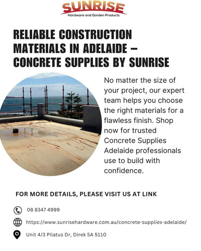 Reliable Construction Materials in Adelaide – Concrete Supplies by Sunrise.jpg