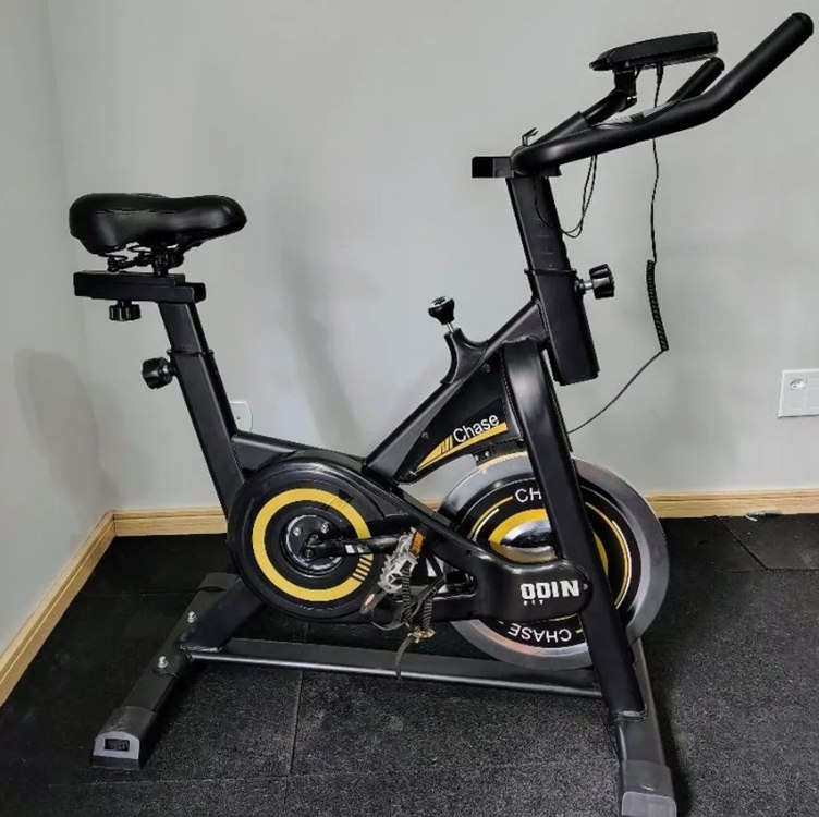 Bicicleta Ergométrica Spinning Mecanica 5kg Chase Odin Fit