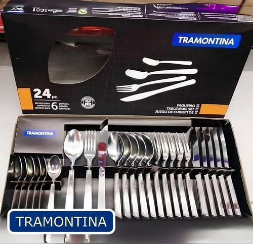 Faqueiro 24 Peças Buzios Inox 23799071.jpg
