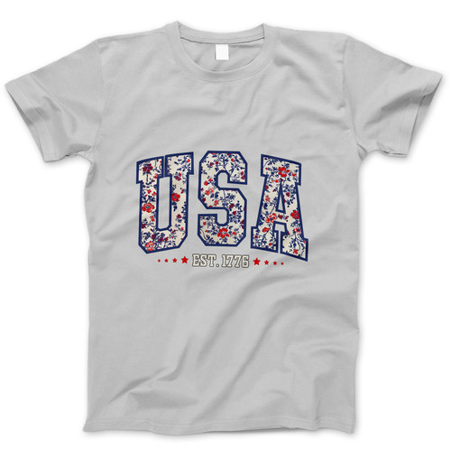 Photograph of four blank t-shirts greys beige and army green. Clipping path included. Ready for your.jpg