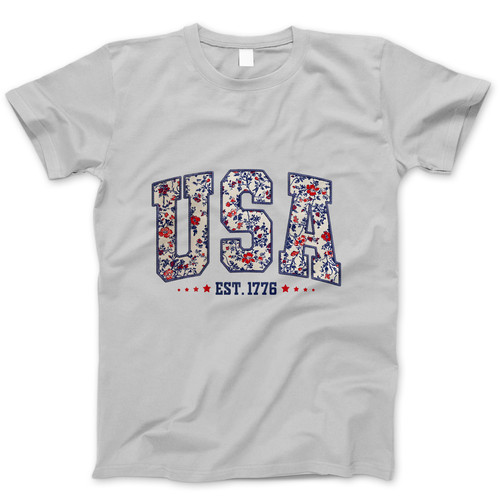 Photograph of four blank t-shirts greys beige and army green. Clipping path included. Ready for your.jpg