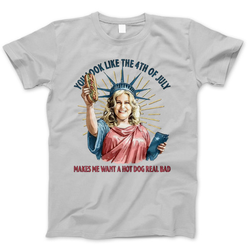 Photograph of four blank t-shirts greys beige and army green. Clipping path included. Ready for your.jpg