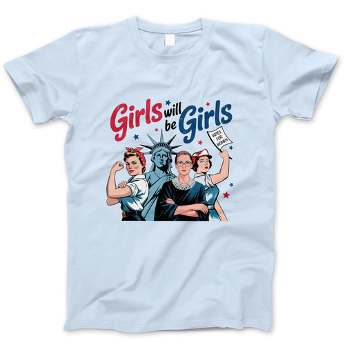 Photograph of four blank t-shirts greys beige and army green. Clipping path included. Ready for your.jpg