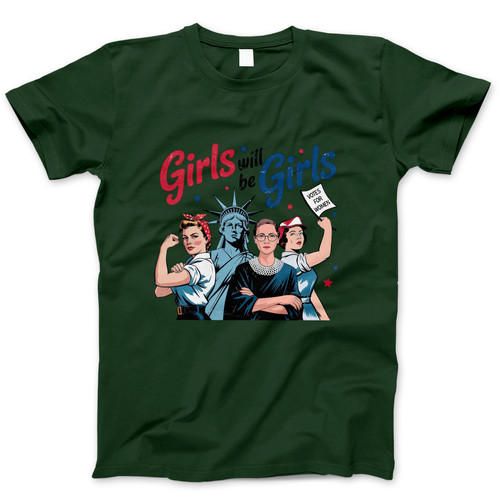 Photograph of four blank t-shirts greys beige and army green. Clipping path included. Ready for your.jpg