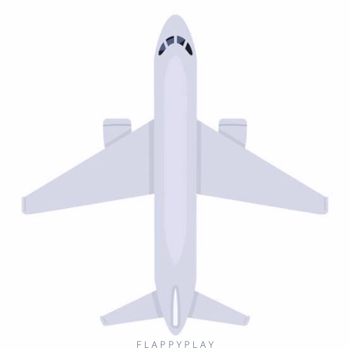 Airplane Bubble Game Logo