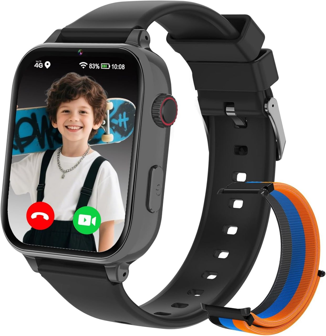 #VerdientProvisionen<br>Uhr Kinder mit Videoanruf und Telefon