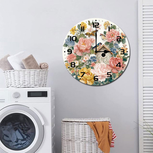 Birdhouse with Flowers Birds 001 07.jpg