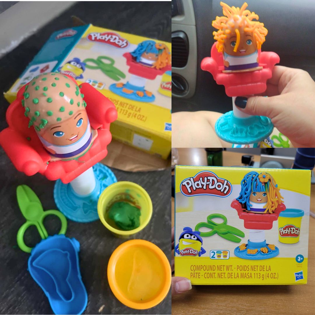 Play-Doh, Massinha de Modelar Infantil, Mini Kit Corte Maluco – Conjunto de Brinquedo com Acessórios e 2 Potes – A partir de 3 Anos
