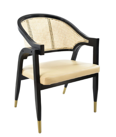 Navigator Chair with a Wood Black finish.png