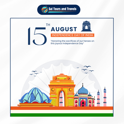 Celebrate Independence Day with Sai Tours