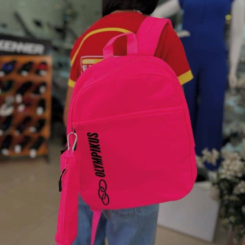 Mochila Casual Masculina Juvenil Em Poliéster Cor Rosa Olympikus.jpg