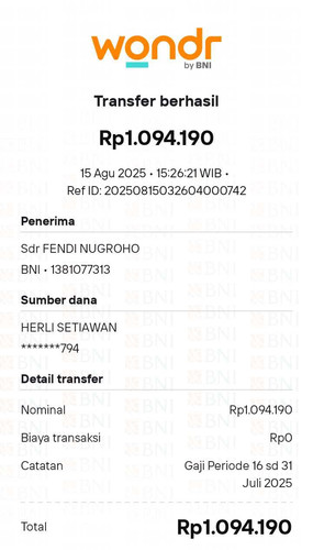 Gaji 16 31 juli 2025 KAS FENDI.jpg