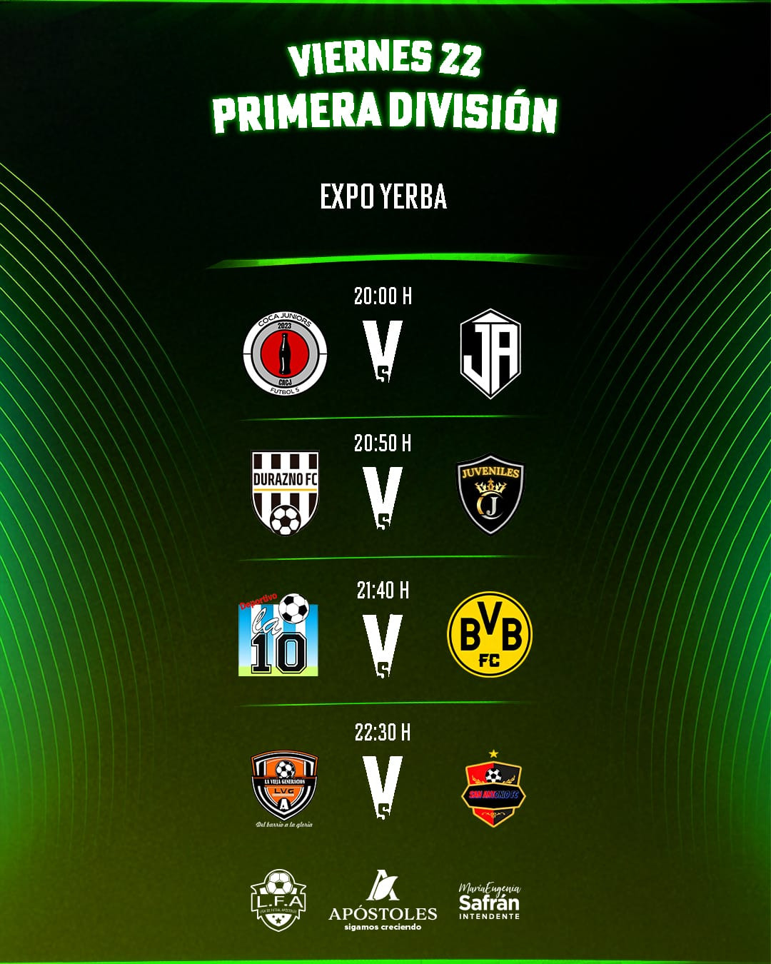Comienza el camino al título del futsal Apostoleño.