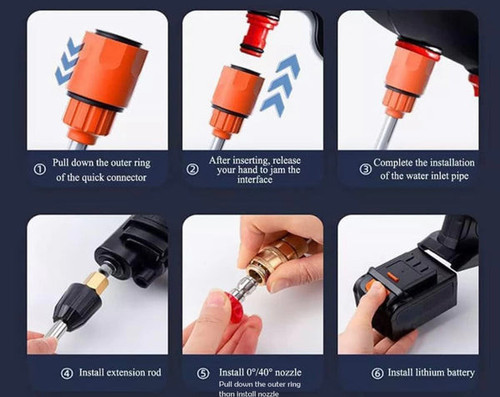 High Pressure Water Spray Gun 4