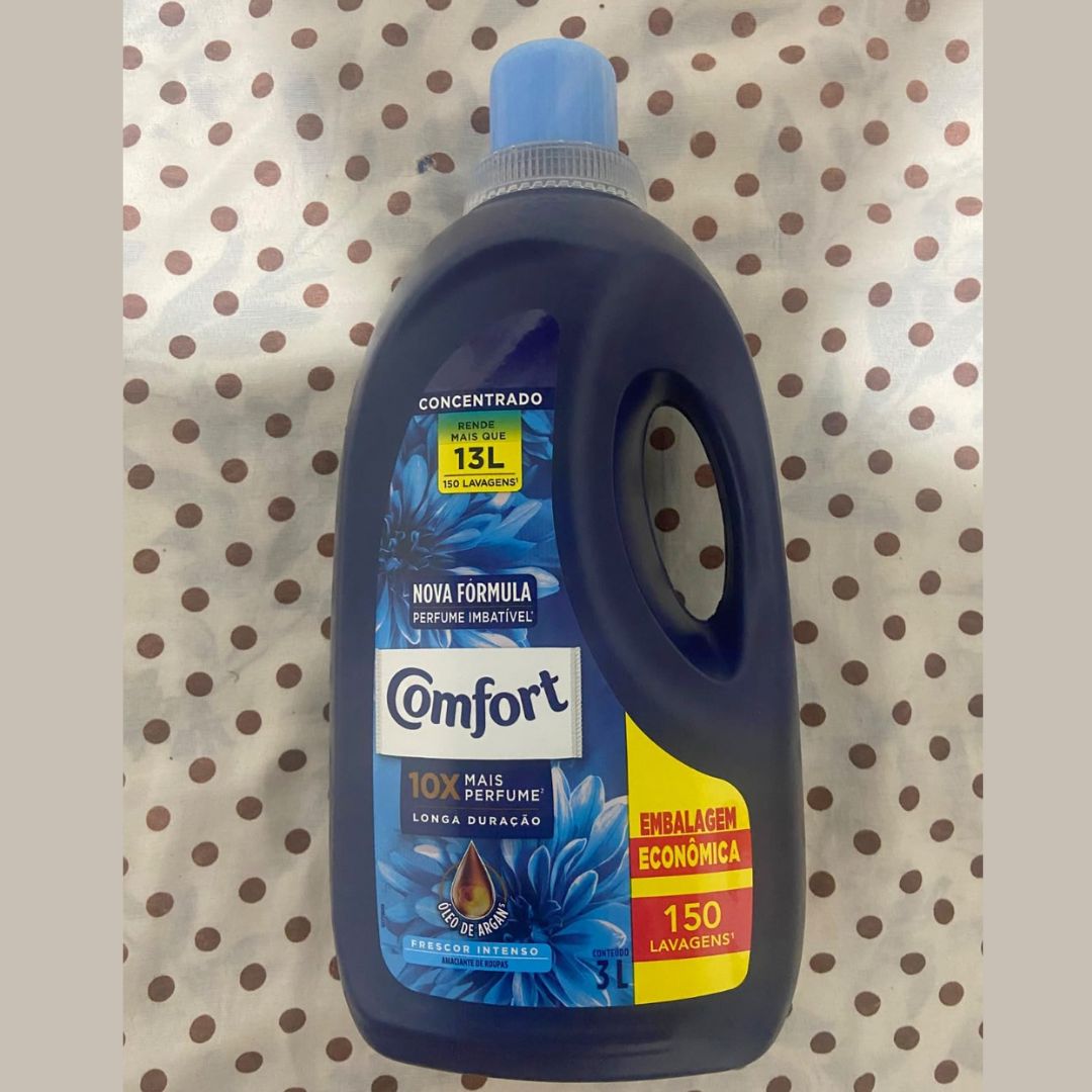 Comfort Amaciante Concentrado Frescor Intenso 3L