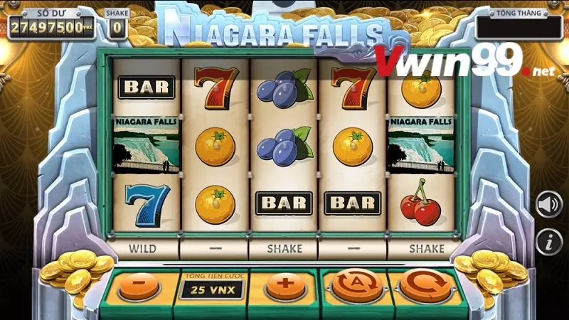 Niagara Falls - Khám phá Slot Games Vwin cổ điển tại Trò chơi YGG