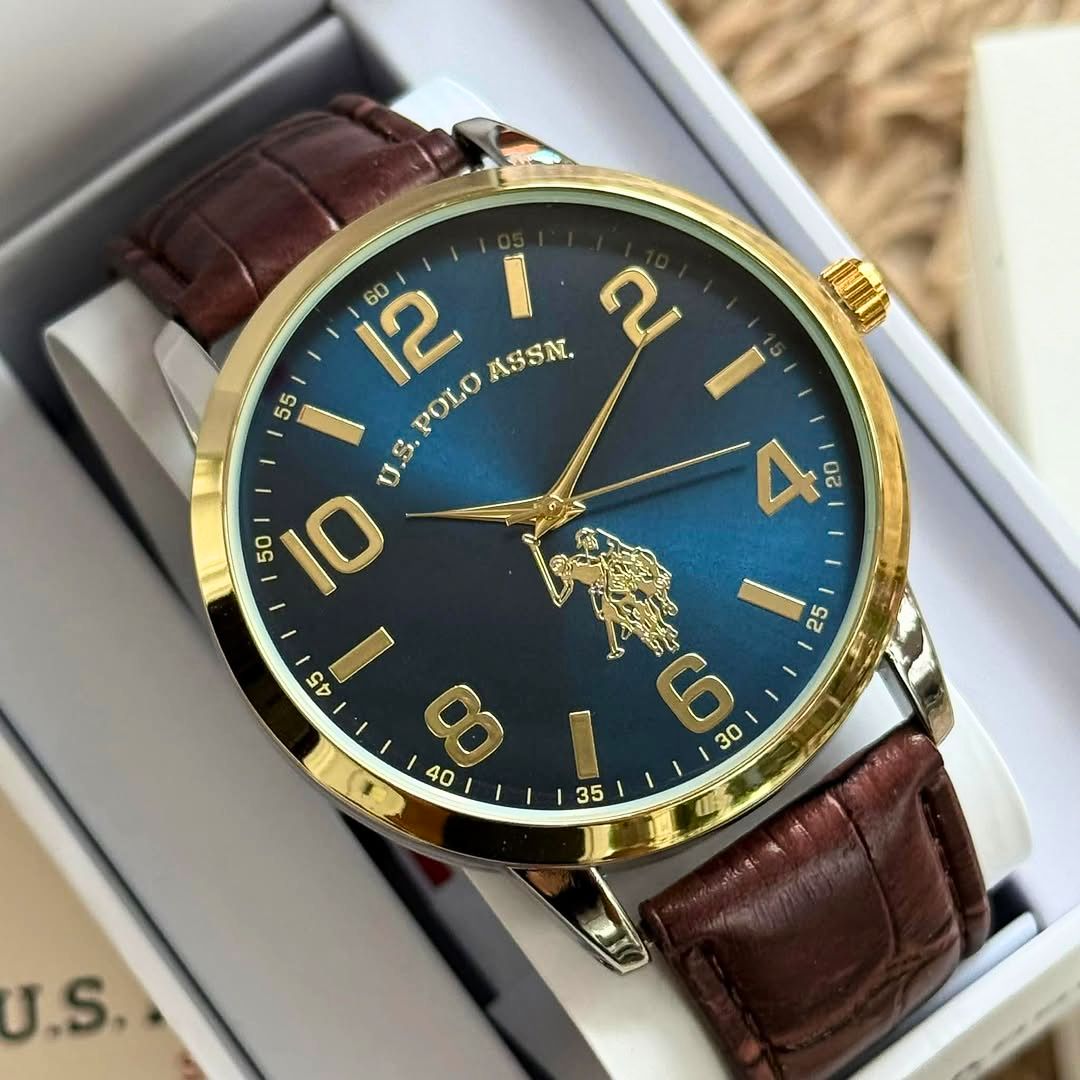 Relógio Polo Ass, ouro, Dourado, Relógio de quartzo