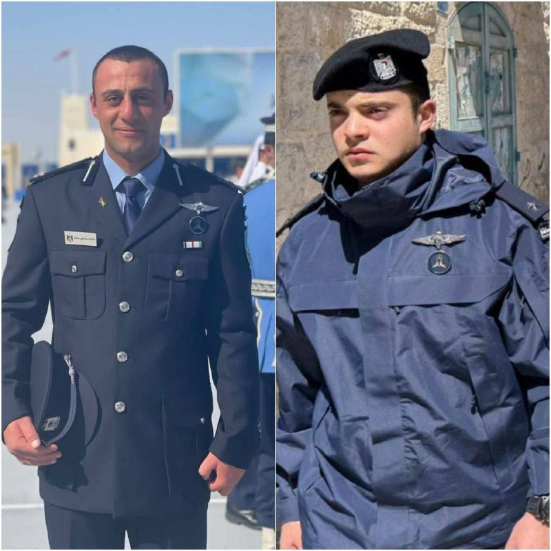 منفذا عملية "غوش عتصيون" شمال الخليل الشهيدان محمود يوسف عابد ومالك إبراهيم سالم، يعملان في جهاز الشرطة الفلسطينية....