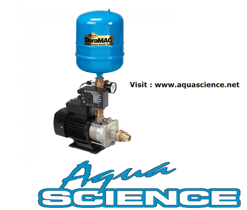 The DuraMC Residential Booster System was built with one simple goal in mind – to be the World's Most Versatile Residential Booster System.It is the first booster pump of its kind to be designed for virtually all residential boosting applications. @aquascience.net
