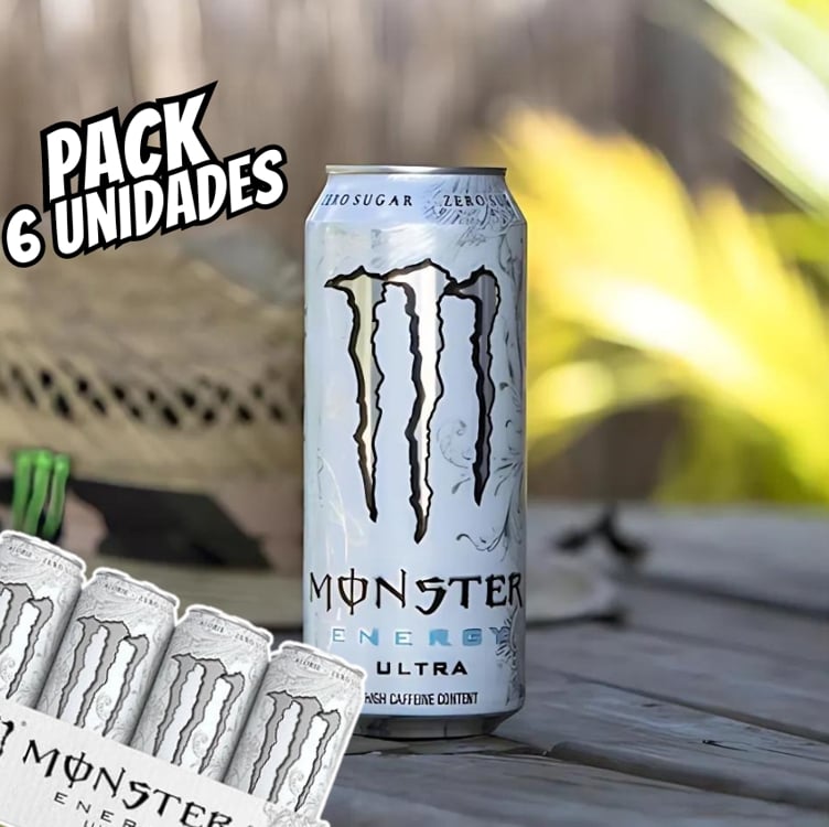 Pack de Monster Ultra 473ml – Unidade 6 unidades