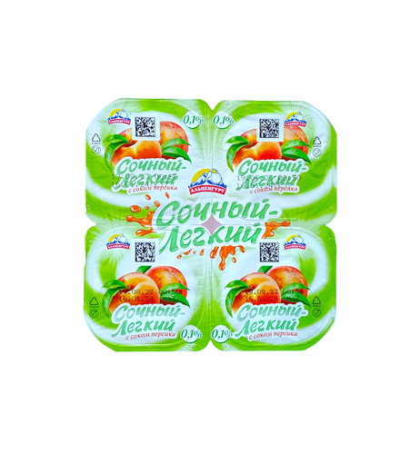 4607178795583 ЙОГУРТ СОЛНЕЧНЫЙ ЛЕГКИЙ ПЕРСИК 0,1% 95 Г.jpg